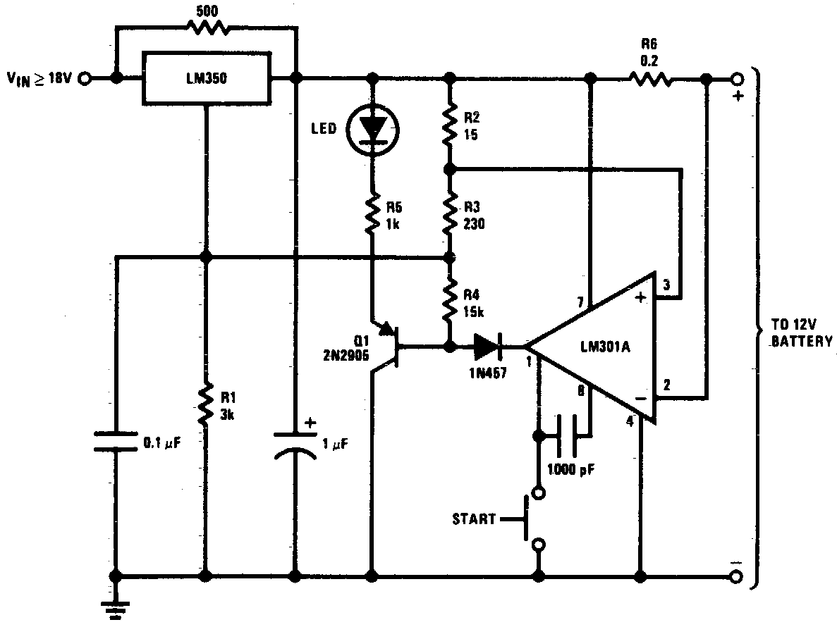 Dc 12v Battery Charger Circuit Schematic Under Repository