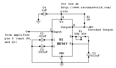 sound detector decoder under Sensor Circuits -5493- :