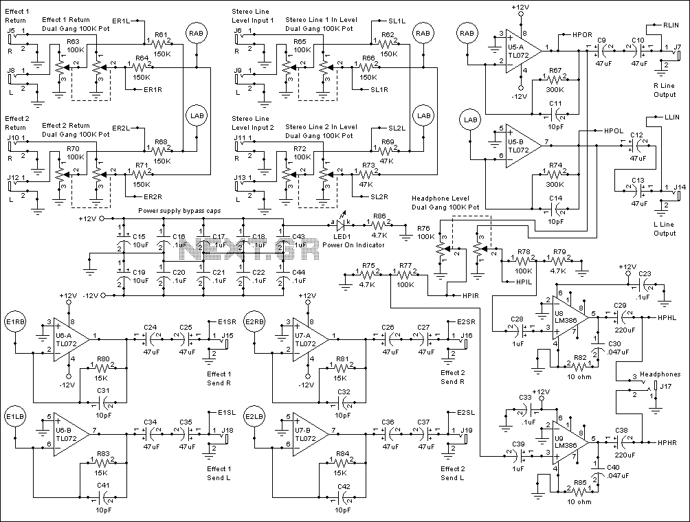 audio mixer circuit Page 4 : Audio Circuits :: Next.gr