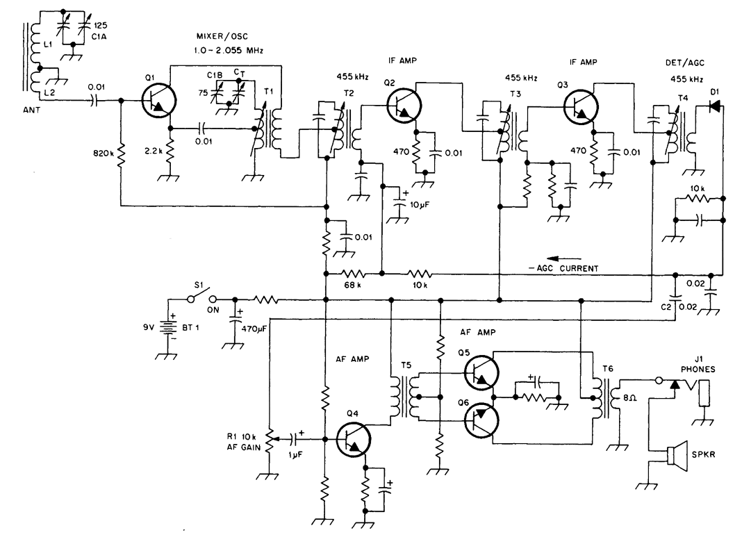 two transistor fm receiver