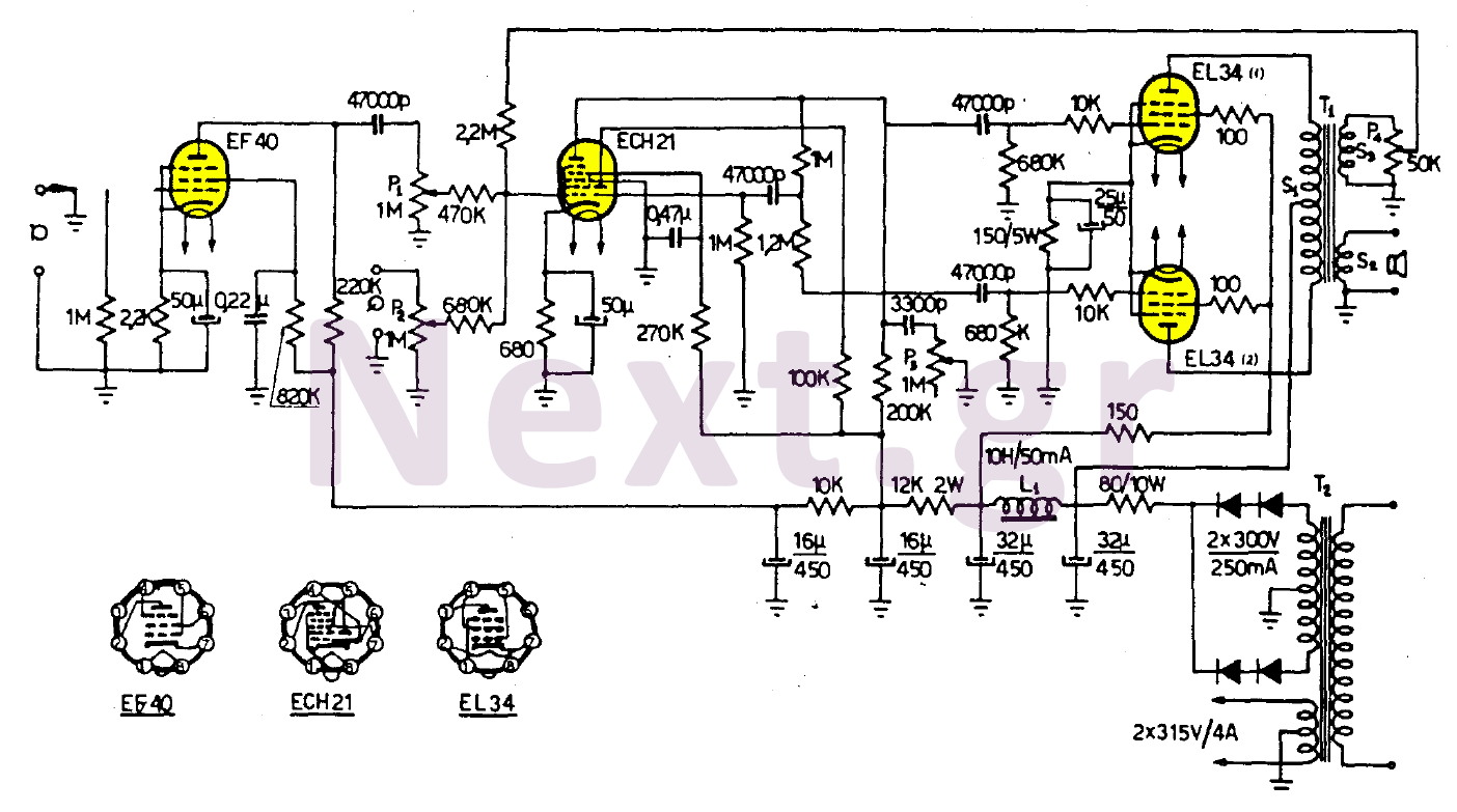 35w modulator circuit
