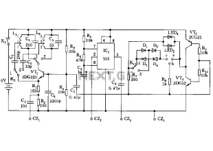 555 multi-purpose repair circuit diagram