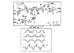 Half-wave synchronous detection circuit by a switching circuit