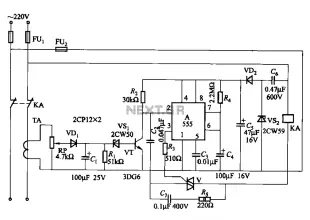 One group of integrated circuits using electrical circuit 555 when the load limit
