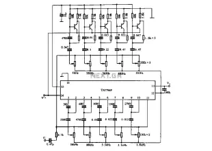 Using an external transistor ten-band equalizer