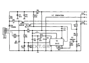 Light Bus speed detecting circuit diagrams