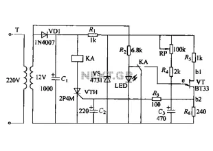 JS20 single-junction transistor time relay circuit