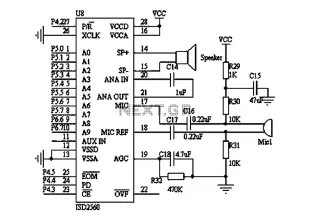 Wearable medical devices voice alarm circuit diagram