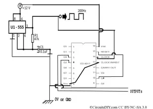 simplest modified sinewave inverter without microcontroller