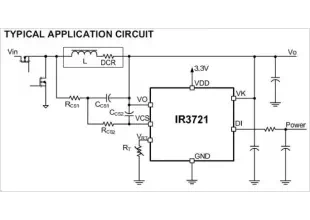 IR3721 Power Monitor IC With Analog Output
