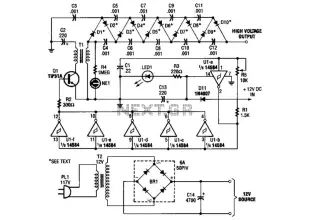 High Voltage Dc Generator Circuit