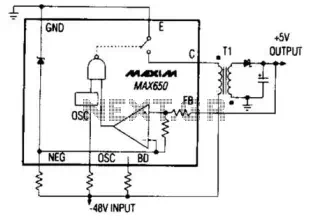 Switching Regulator Converter Circuit