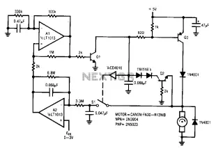 Tachless-motor-speed-controller