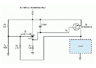 Circuit Detector and Disconnecting Over Voltage Schematic
