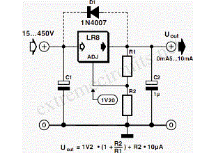 High Input Voltage Linear Regulator