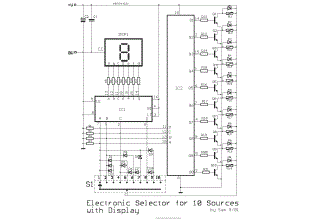 Electronic 10 way Selector Relays