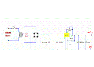 variable power supply with l200