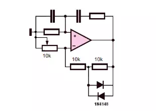 wien bridge oscillator distorted output