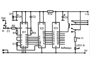 DTMF Control circuit