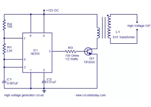 High voltage generator circuit
