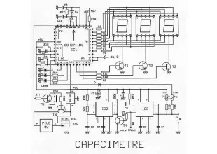 Capacitance Meter ( 68HC711D3FN )