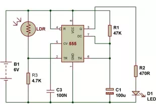 Dark Sensor circuit