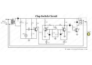 Clap Switch Circuit Project