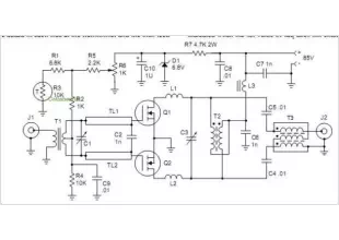 300w Mosfet Linear Amplifier For 50 Mhz