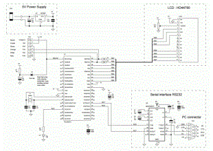Serial Interface LCD circuit