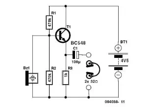 555 Electronic Metronome Circuit