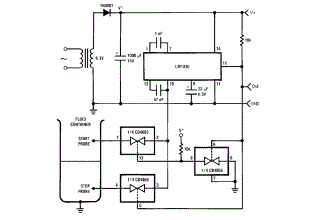 Fluid level control schematic diagrams