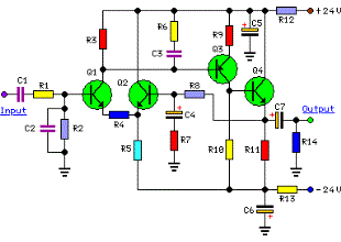 3 Transistor Headphone Amplifier under Audio Amplifier Circuits -5133 ...
