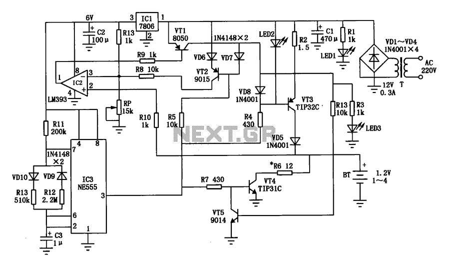 21+ Battery Charger Ckt Diagram