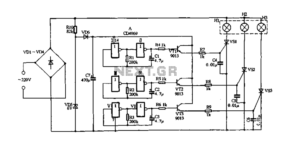 4069 audio circuits