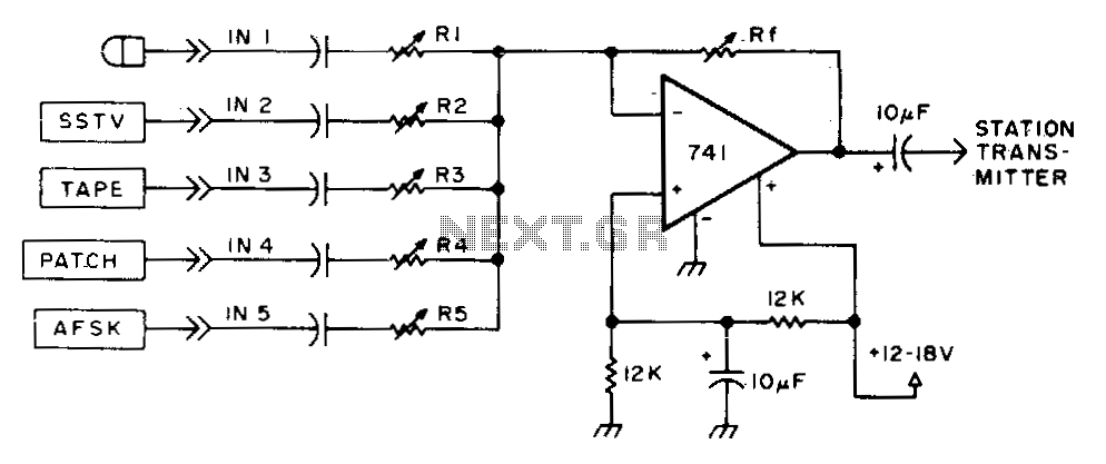 Audio mixer