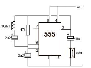 Simple RF Detector Circuit  Electronic circuit projects, Detector,  Transistors