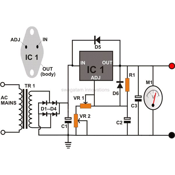 How to Make an Adjustable Power Supply