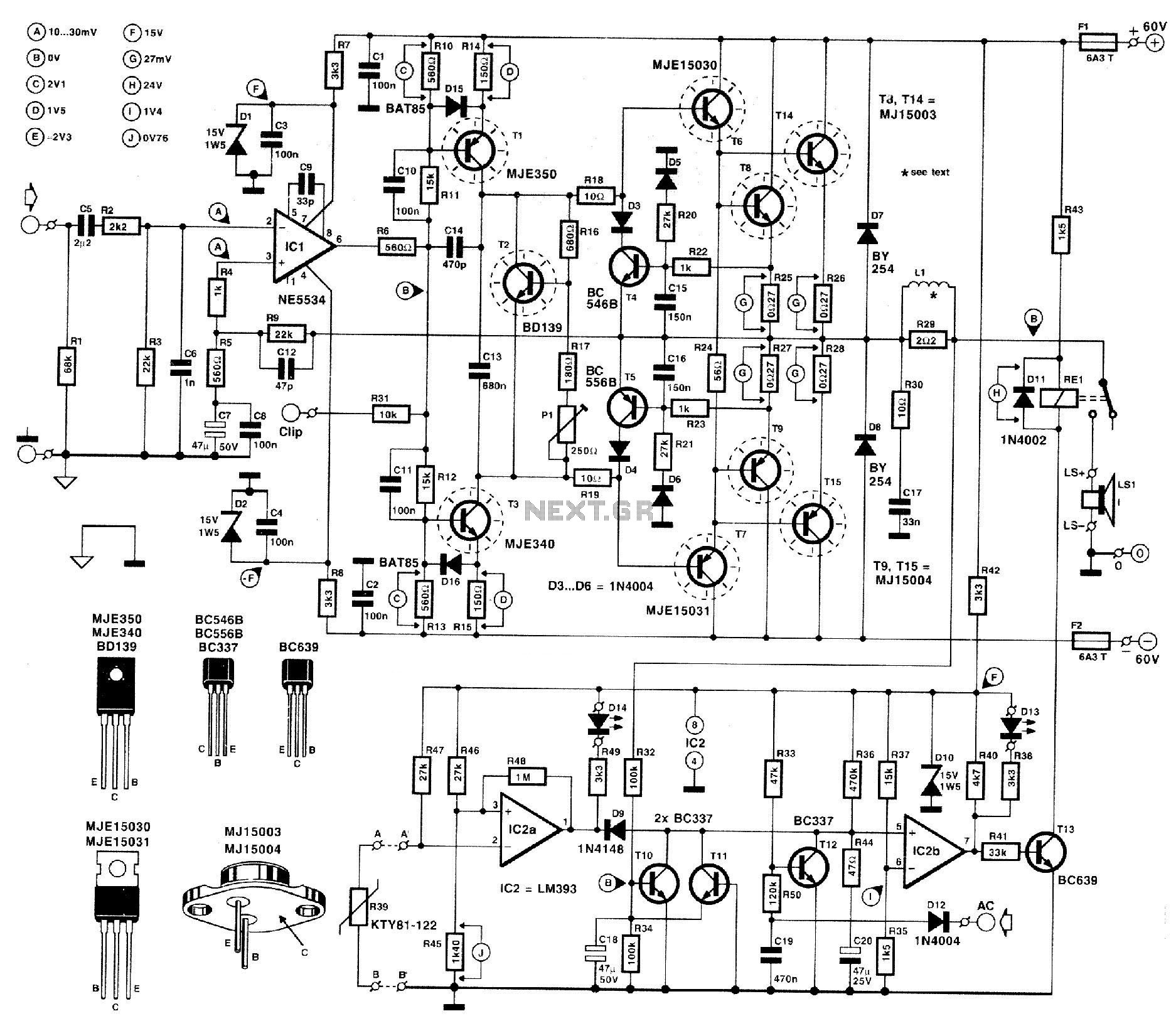 [DIAGRAM] Mosfet Audio Amplifier Circuit Diagrams - MYDIAGRAM.ONLINE