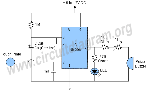 Transistor Timer Diagram