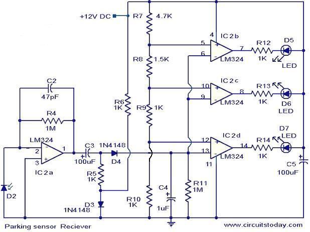 LM324 For Parking Sensor under Repository-circuits -37766 ... simple wiring schematics sun heat 