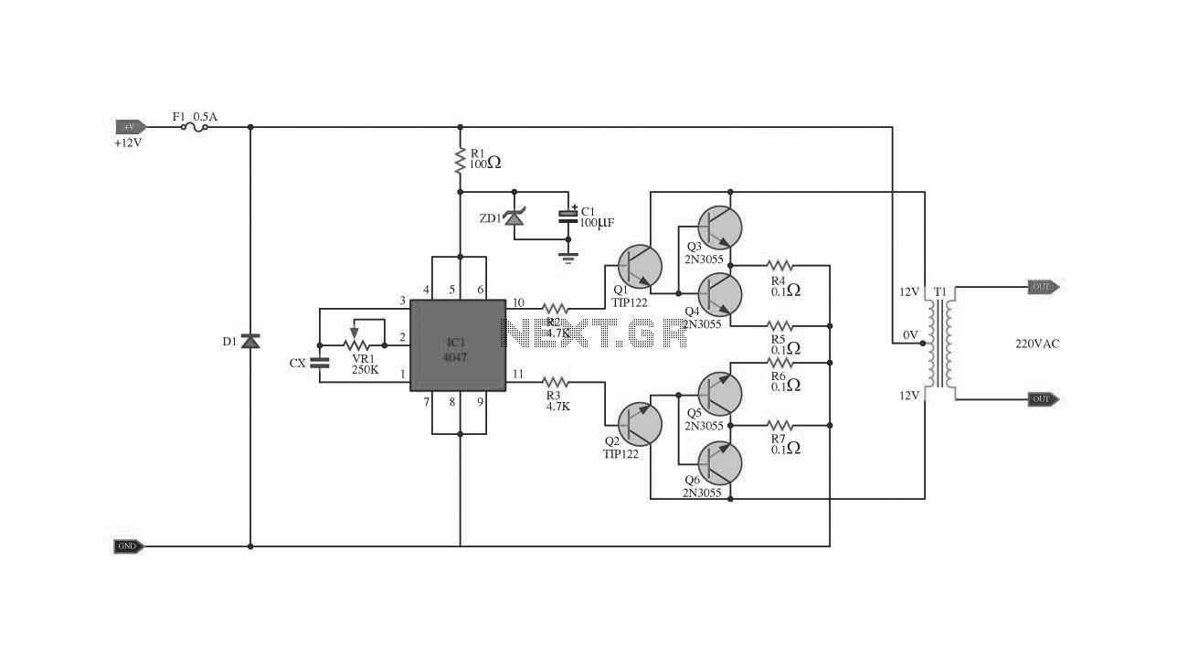 inverter circuit Page 2 : Power Supply Circuits 