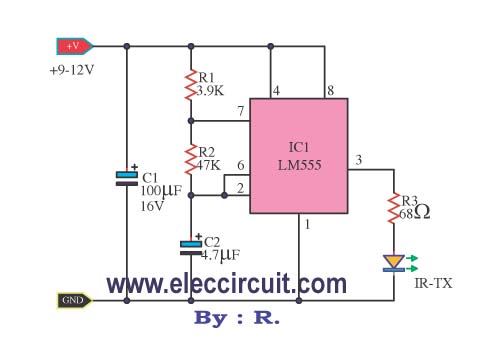 How To Make IR Remote Control ON/OFF Switch Circuit Without Any IC.  Simplest Remote Control Circuit 