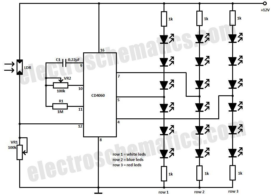 led circuit Page 20 : Light Laser LED Circuits :: Next.gr blinking led ckt diagram 