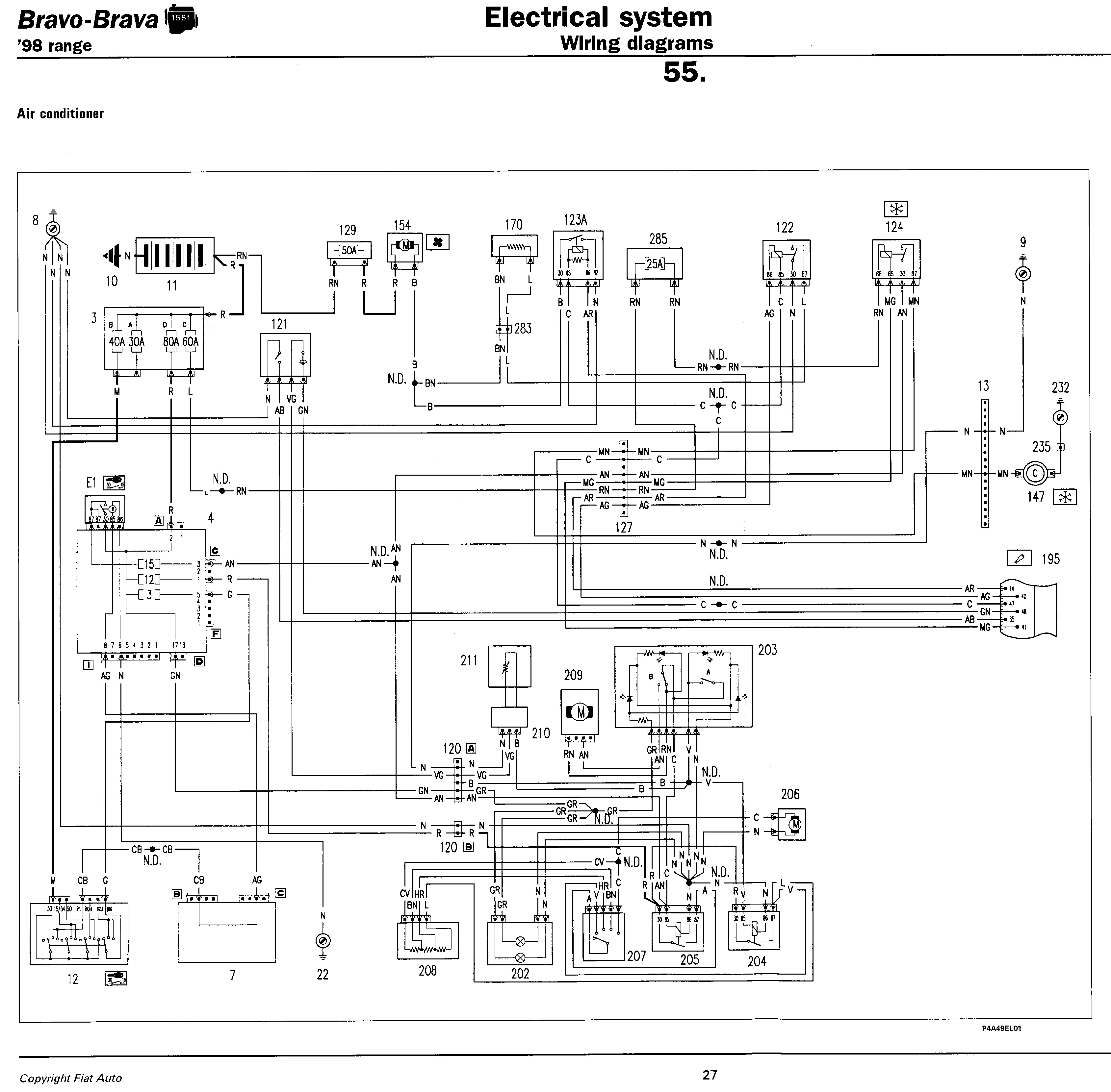 Fiat Punto Wiring Diagram Under