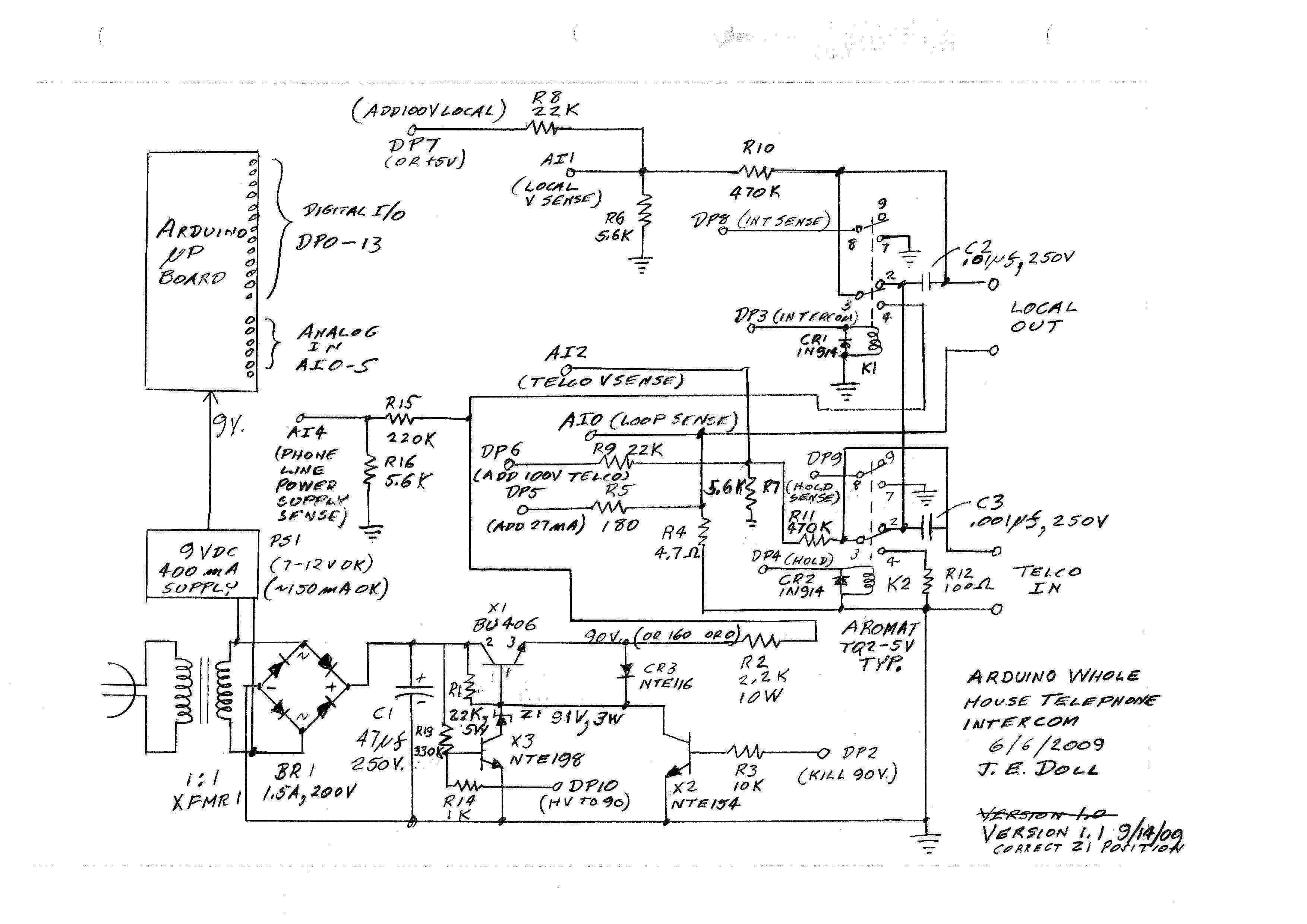 intercom circuit Page 3 : Telephone Circuits :: Next.gr clearcom wiring diagram 
