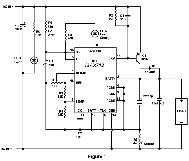 12 VOLT GEL CELL CHARGER under Battery Charger Circuits -3394- : 