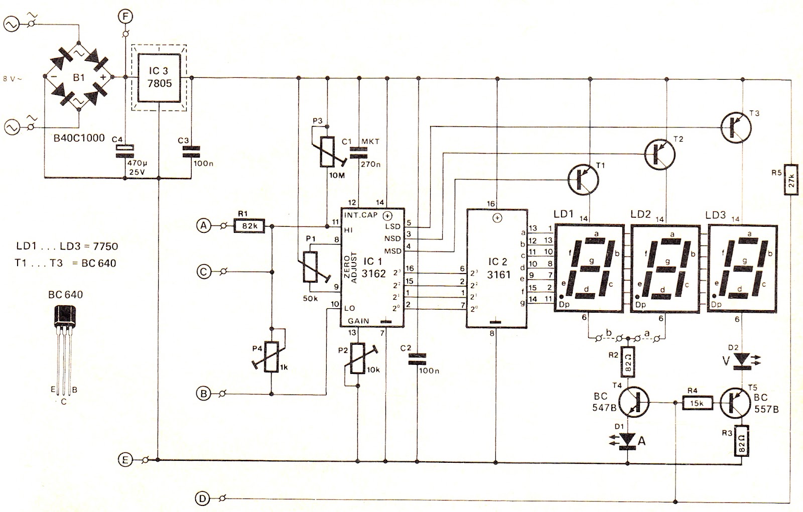 Digital Voltmeter And Ammeter Circuit Module Under Repository Circuits Next Gr