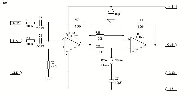 Montage van een AMPLIFIER-BOOSTER of EQUALIZER op een 5W transistor  autoradio, Equalizer / versterker