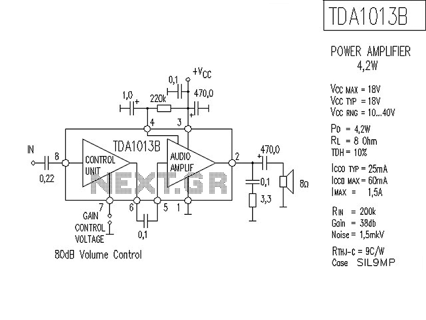 thumbnail interactive-video image 1 of TA8210AH Audio Power Amplifier IC - Toshiba HZIP-17 - Brand New 1 of 2