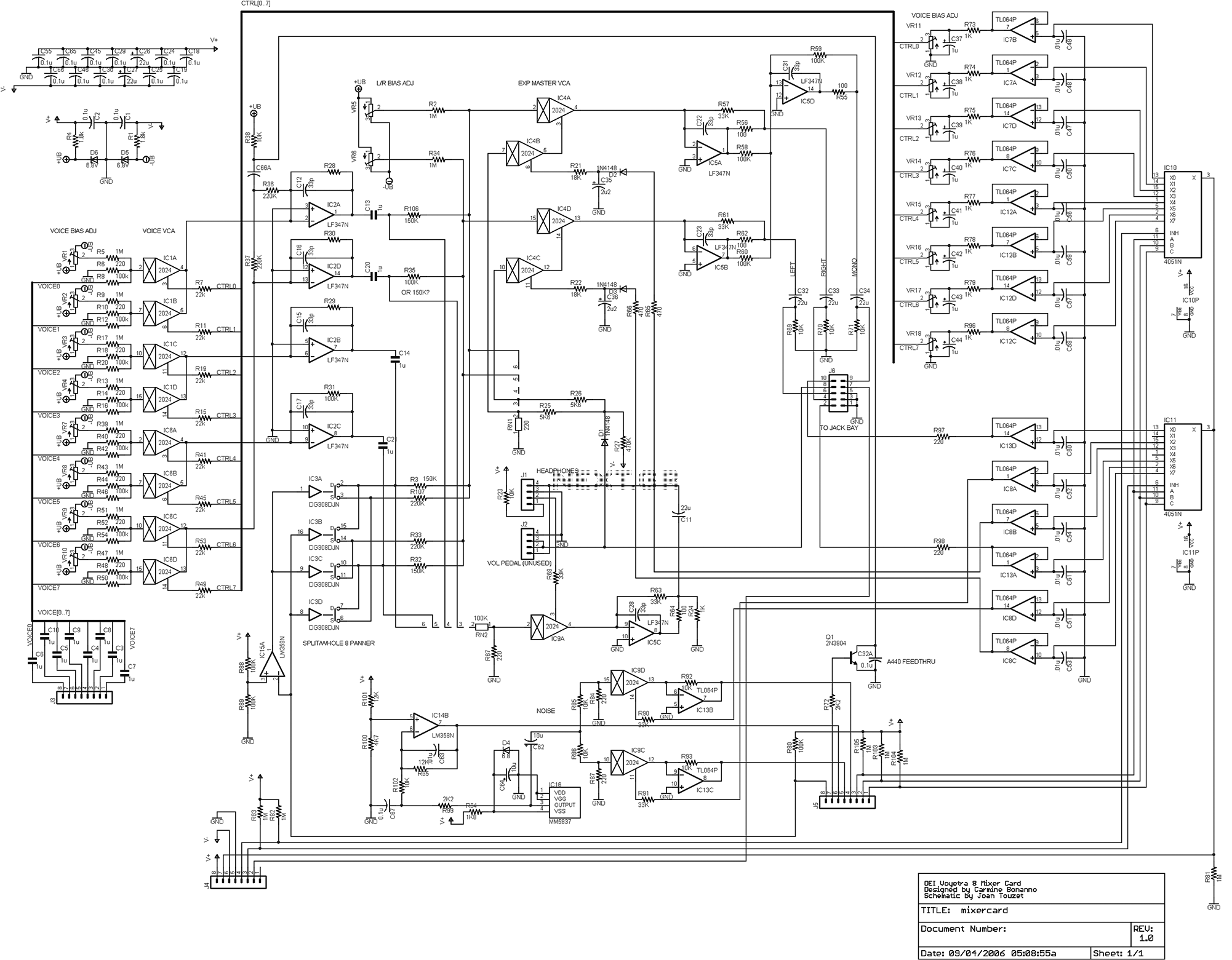 audio mixer circuit Page 2 : Audio Circuits :: Next.gr